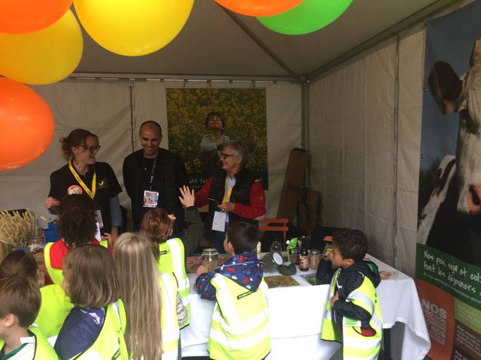 Rencontre avec les parisiens