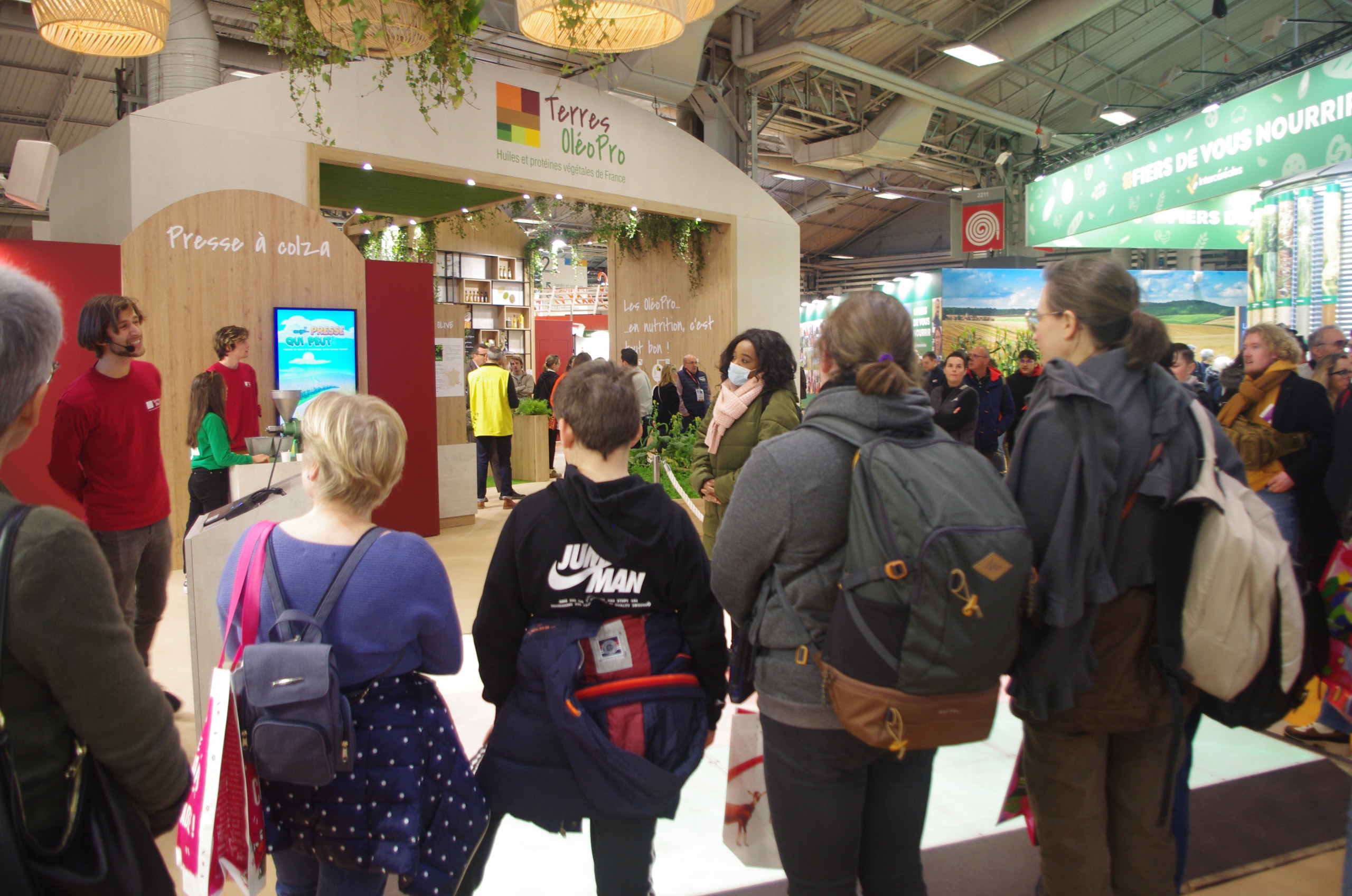 Salon de l'Agriculture 2023/2024 - stand Terres OléoPro